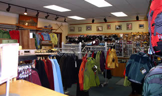 Inside Foggy Mountain Shop